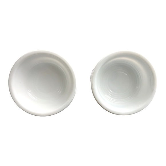 Set of 2 VTG White Milk Glass
6" Stein/Beer Mug -
Embossed Tavern Scene
Barware - Picture 7 of 11